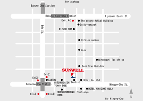 東京日本橋店MAP